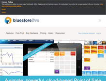 Tablet Screenshot of bluefishretail.com